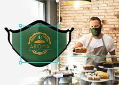 Vistaprint producing personalised face masks