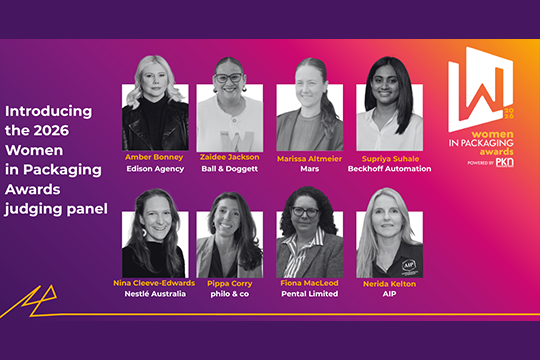 The 2026 Women in Packaging Awards judging panel.