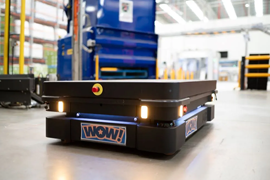 Konica Minolta Australia's four AMRs from Mobile Industrial Robots will help Kinrise to automate its operations across one of its manufacturing facilities.
