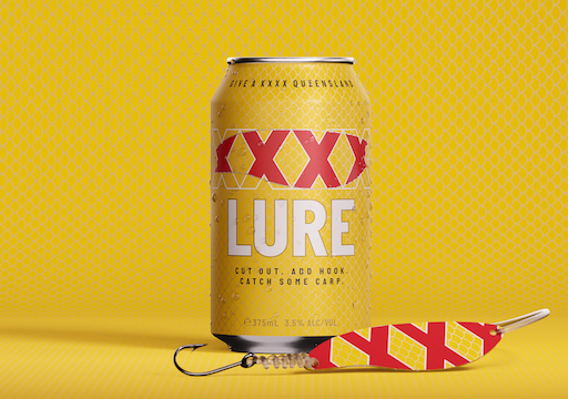 The special edition can is designed to be repurposed as a lure for carp.