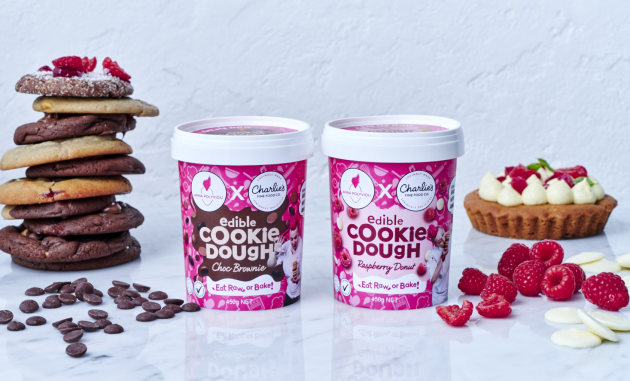 Anna Polyviou and Charlie&rsquo;s Fine Food Co. have created an edible and bakeable cookie dough, hitting the shelves of 850 Woolworths stores.