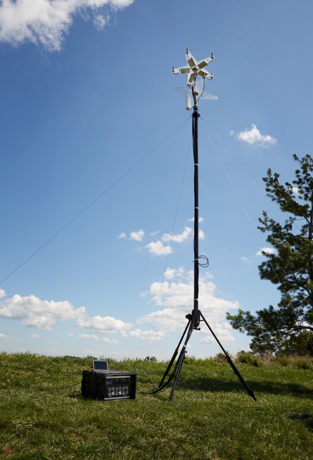 The Mesmer Version 1.5 RF unit with antenna. Credit: D13 James Ferry