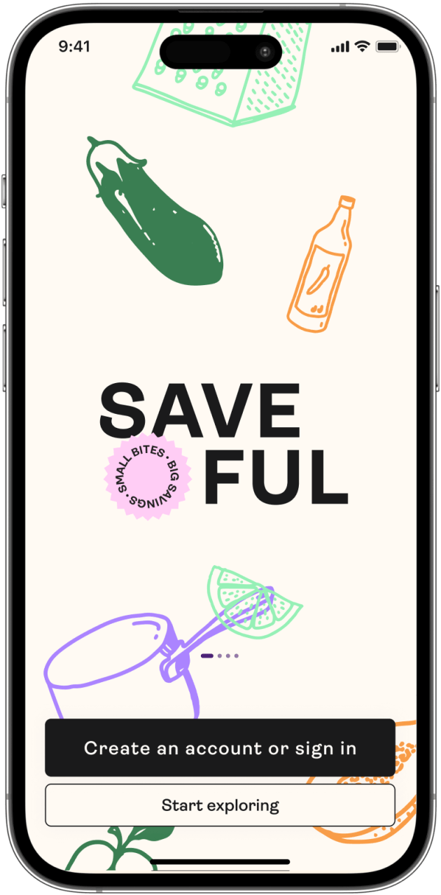 Saveful September has been created to emphasise that the easiest way to save money and time, without compromising health or lifestyle, is by saving food using the Saveful app. (Image: Saveful)