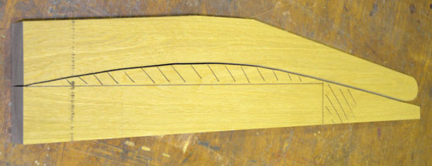 2.Front and back legs nested from one piece
