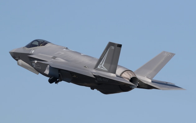 2 OCU completed the first F-35A Combat Instructors course during Exercise Diamond Storm in June 2022. (Nigel Pittaway)