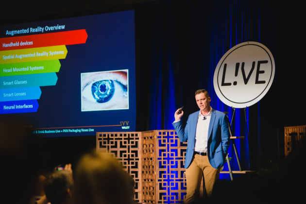 Brett Wiskar at Future Unpacked, by Food & Drink Business + PKN LIVE 2017