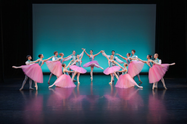 NZSD classical students in a Waltz from 'The Sleeping Beauty'. Photo by Stephen A'Court.