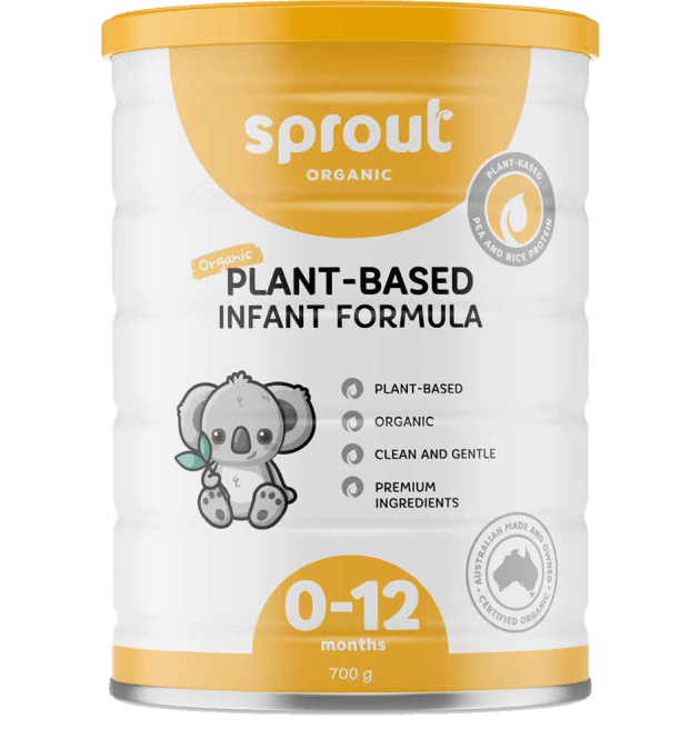 Organic, plant-based infant formula and snack company Sprout Organic will have national ranging with Chemist Warehouse, in its 500 stores. (Image source: Sprout Organic)