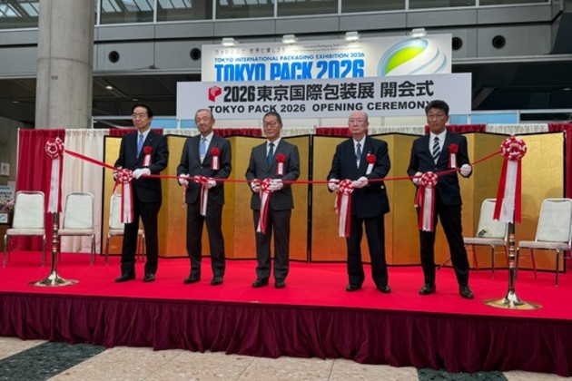 Tokyo Pack 2026 officially opened on 14 October at Tokyo Big Sight, bringing together more than 520 exhibitors from 16 countries and regions.
