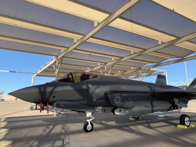 The RAAF&rsquo;s tenth F-35A on the flight line at Luke Air Force Base.
Defence