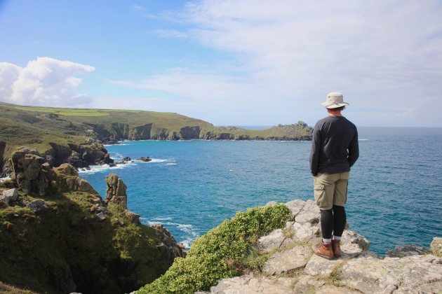 On a stretch between St Ives and Pendeen, Cornwall.