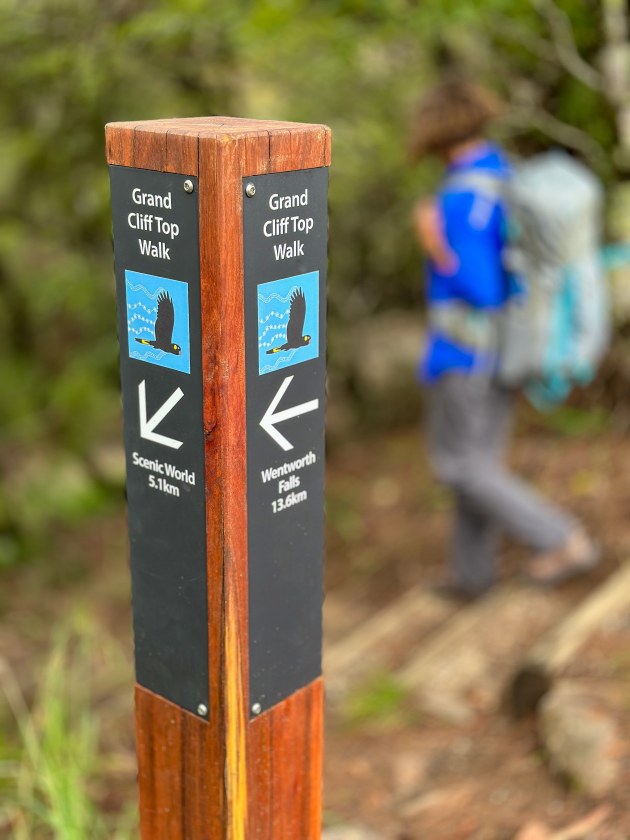 Walk totem, the black cockatoo, designed by local Aboriginal artist, Kelsie King, guides the way.