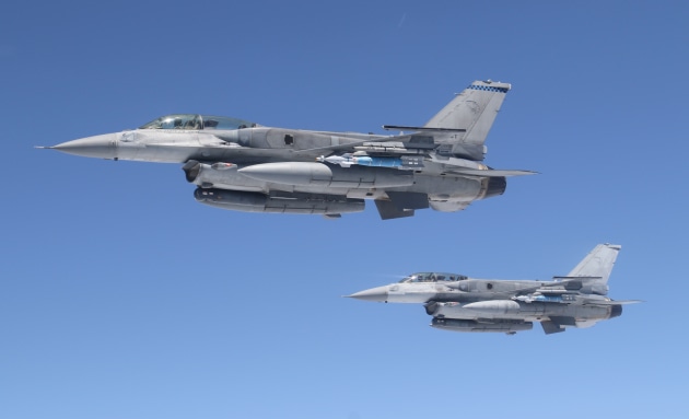 A RSAF F-16D at Exercise Pitch Black 22. (Nigel Pittaway)