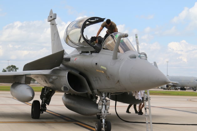 Crews from all four of France&rsquo;s Rafale wings participated in Pitch Black. (Nigel Pittaway)