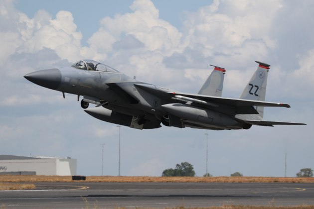 Pitch Black 22 saw six USAF F-15Cs deploy to Darwin. (Nigel Pittaway)