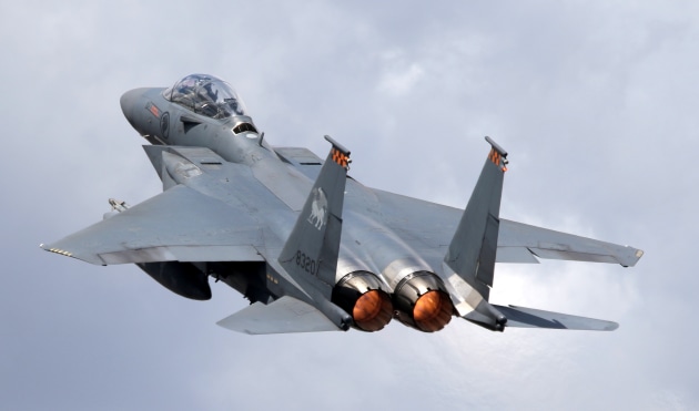 The RSAF deployed eight Boeing F-15SG Eagles from 149 Squadron at Paya Lebar to Pitch Black 22. (Nigel Pittaway)