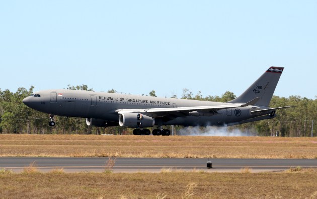 Pitch Black 2022 was the first in the biennial series in which the RSAF participated with its new MRTT aircraft. (Nigel Pittaway)