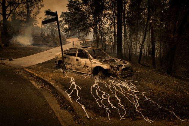 Spot News Stories Nominee. &copy; Matthew Abbott, Australia, Panos Pictures, for The New York Times. Australia&rsquo;s Bushfire Crisis.