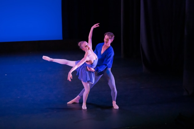 Riley-Jane Dickie and Jordan Lennon in Helgi Tomasson's 'Handel-A Celebration - Excerpts'. Photo: Stephen A'Court.