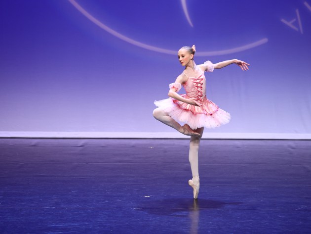 Junior Grand Prix winner Tamison Soppet. Photo by LK Studios.