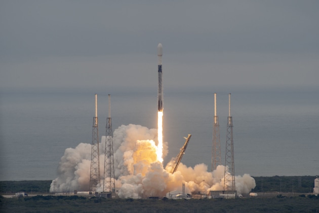 Kleos' Patrol Mission launch in April 2022. (SpaceX via Kleos LinkedIn)