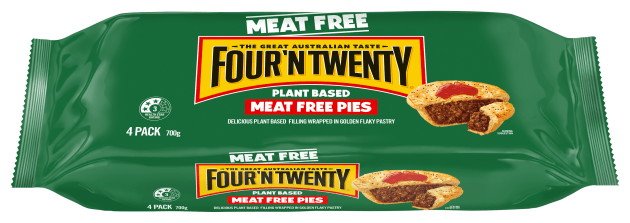 Even Patties Food's iconic Four 'n Twenty pie is not immune to the plant-based trend.
