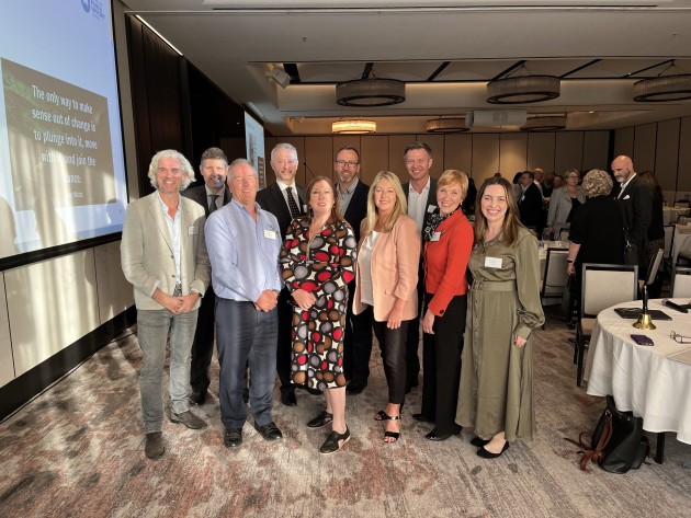 Some of Australia's leading minds in plastic packaging; Andrea Polson is far right.