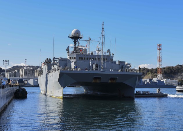 SURTASS is currently deployed on the US Navy&rsquo;s Tactical Auxiliary General Ocean Surveillance (T-AGOS) vessels operated by Military Sealift Command.
Credit: US Navy