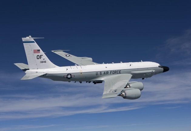 A US Airforce RC-135. (US Air Force)