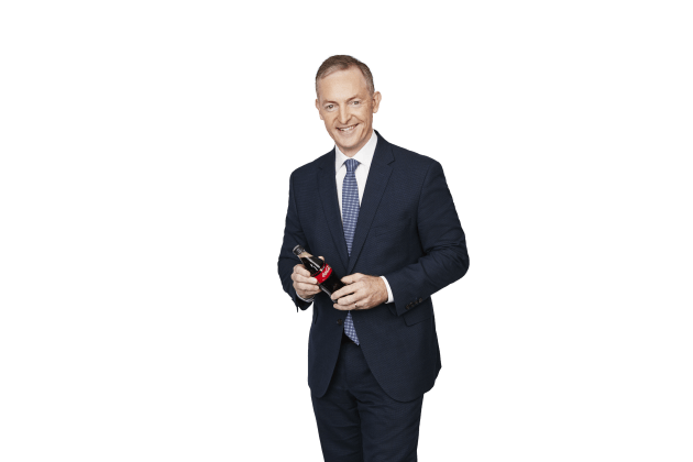Peter West, Coca-Cola Europacific Partners VP and MD Australia, Pacific and Indonesia.