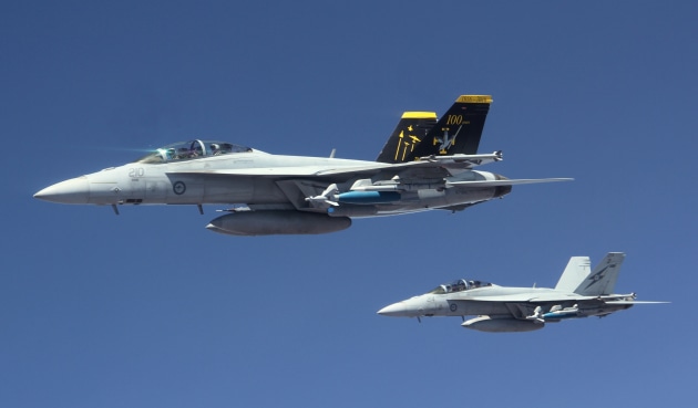 Australia ordered 24 Super Hornets in March 2007.
Nigel Pittaway