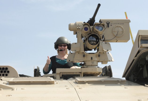 Back when Lockheed Martin was working with Patria in the US (Katherine Ziesing)
