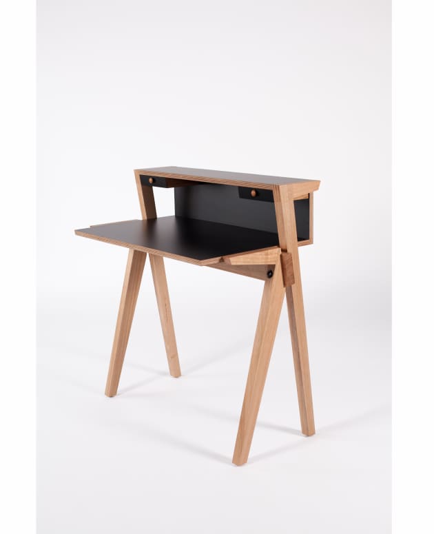Alan Livermore, Desk. Photo: Mel deRuyter
