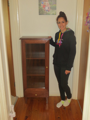Maple Display Cabinet