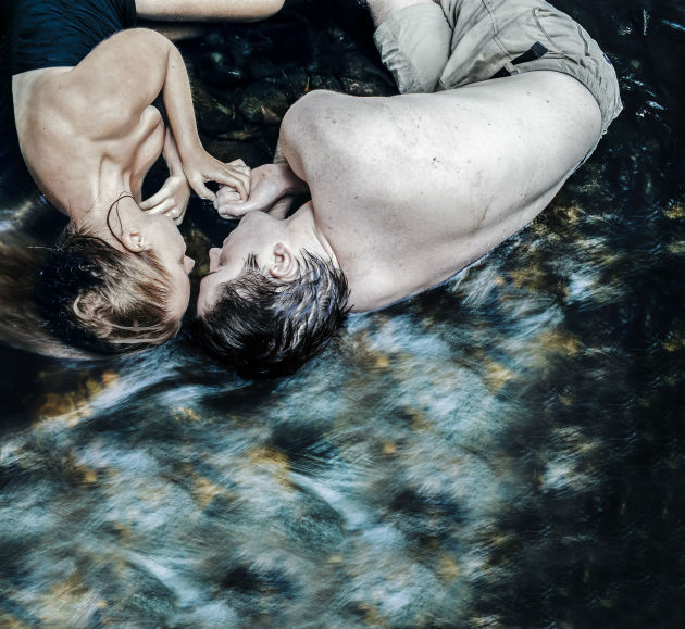 &copy; Abbie Calvert. My Tom, The River.