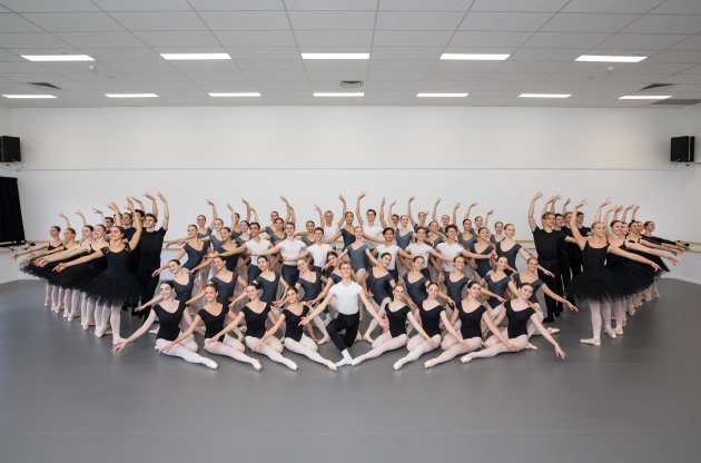 Queensland Ballet Academy. Photo: DAVID KELLY