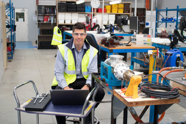 Glenn Rypp, a project manager for Babcock Australasia. (Supplied)