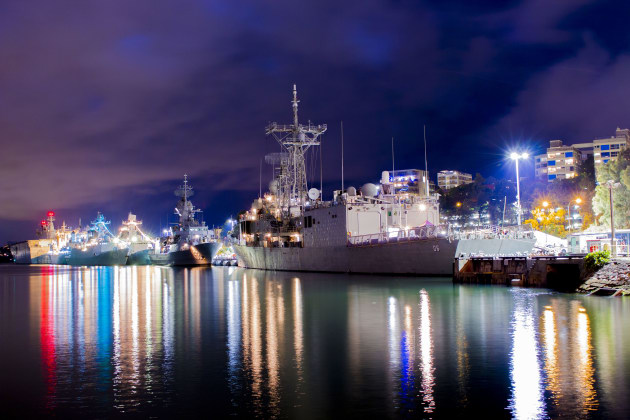 Navy's Fleet Base East at Garden Island in Sydney. Credit: Defence