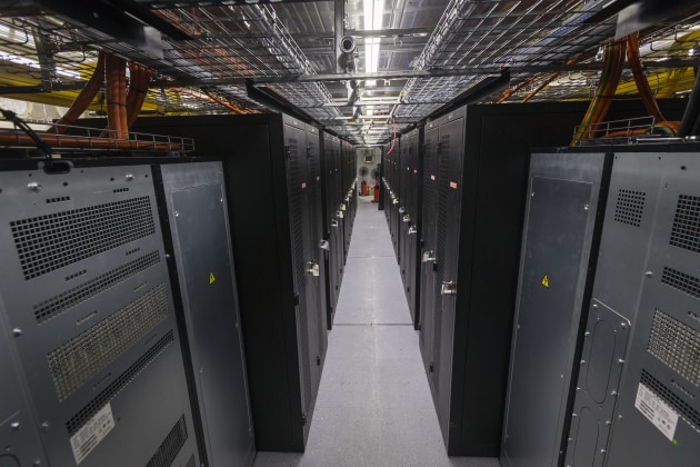 A interior view of the Containerised Data Centre at Australia's main operating base in the Middle East region.

Credit: Defence