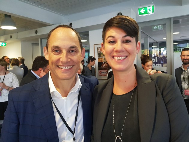End of Waste: Raphael Geminder, Pact chairman and Dr Leyla Aracoglu at the launch of the company's white paper.