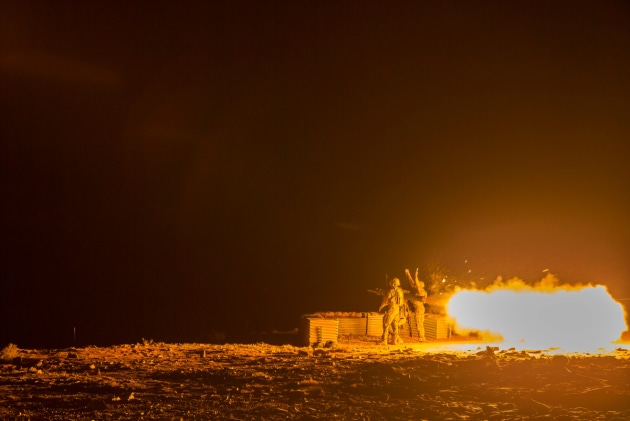 16th Air Land Regiment personnel launch a live Bolide missile from the RBS-70. Defence