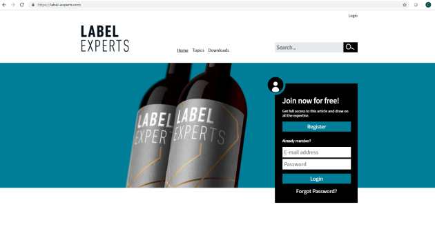 Heidelberg bills Label Experts as the new knowledge portal for all things label printing.