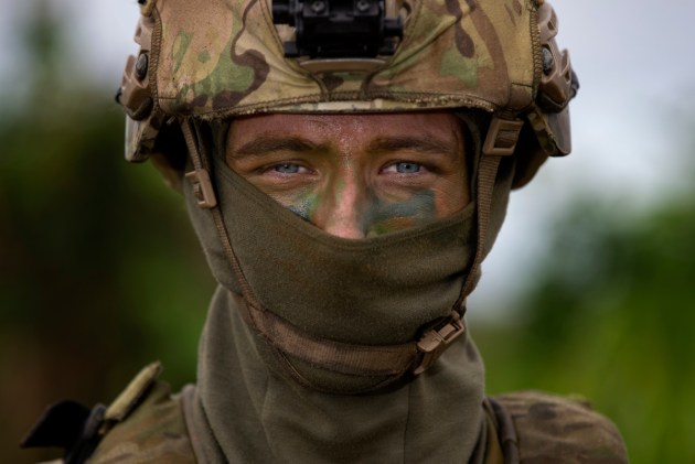 A trooper from 2nd/14th Light Horse Regiment (Queensland Mounted Infantry). (Defence)