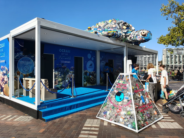 The Ocean of the Future experience at Circular Quay.