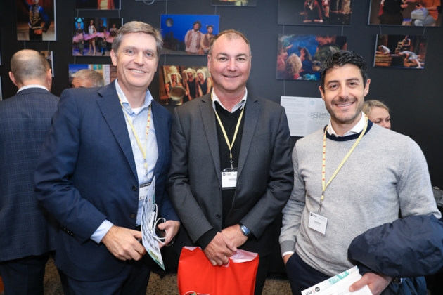 David Martin, Spicers; David Reece and Daniel Malki, Jet Technologies.