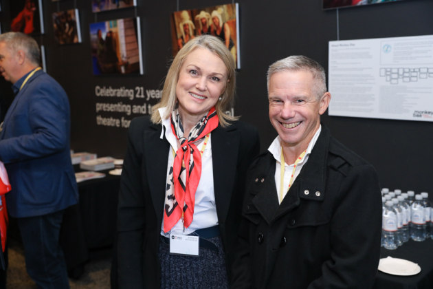 Toni Chapman, Print21, and Bryan McKay, GWF.