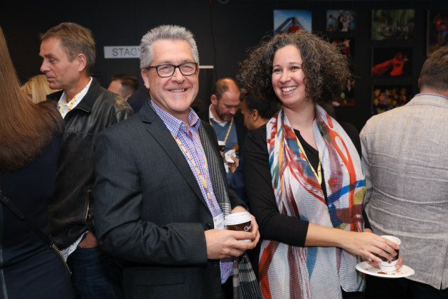 Stuart Shaw, Scott Automation, and Rym Kachouri, Foodmach.