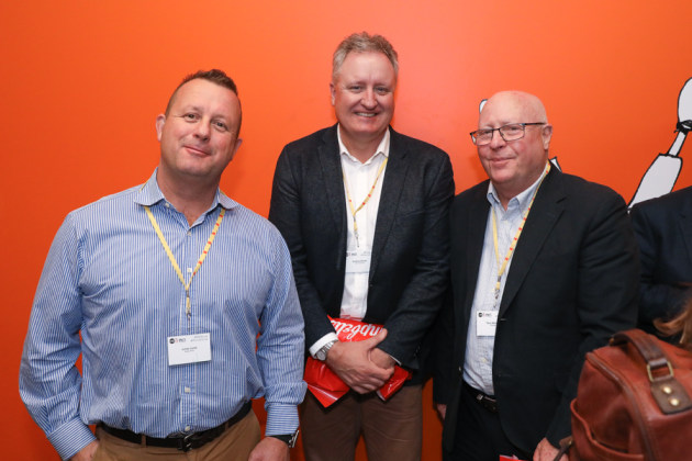 Julian Lamb, Metal Print; Andrew Steele, GS1; and Terry Waterson, Metal Print.