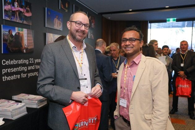 Steve Jackson, Schawk, and Arun Jayadeva Doranalu, Manipal Technologies.