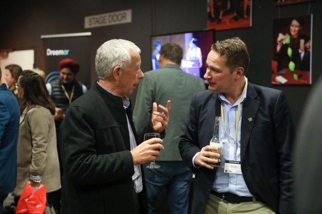 Guests enjoyed networking drinks sponsored by EFI.